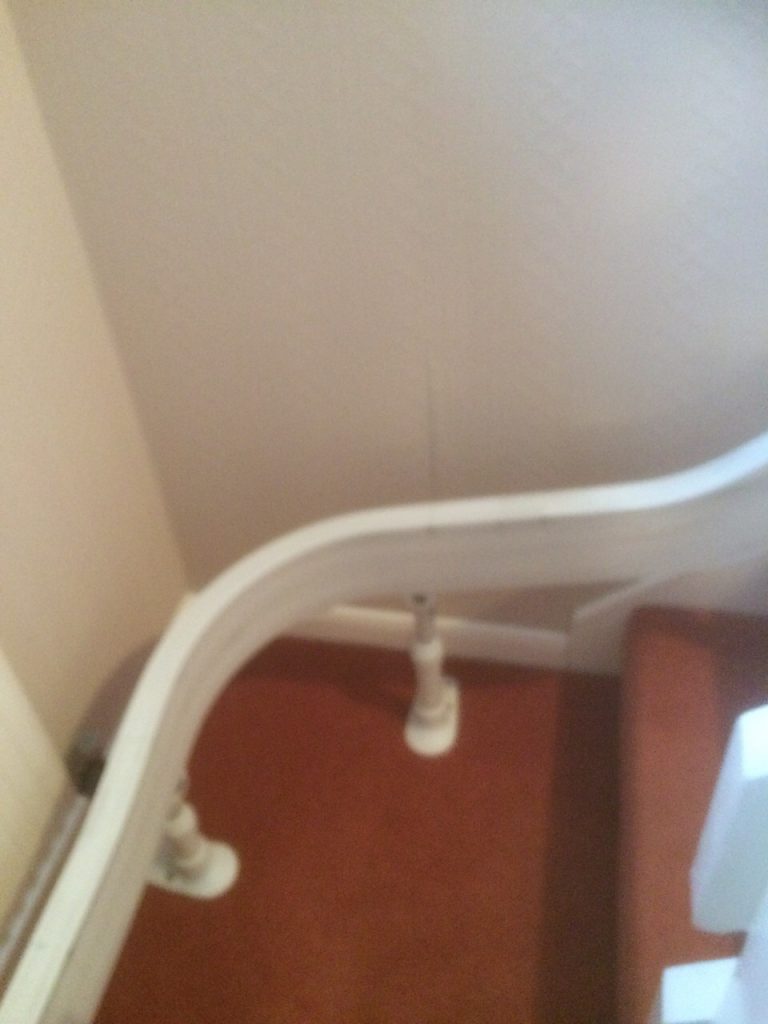 Brooks-180-T565-Curved-Stairlift Rail