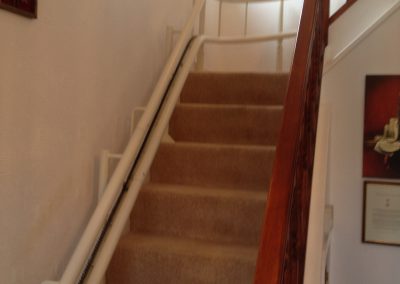 Halton Curved Reconditioned Stairlifts For Curved Stairs