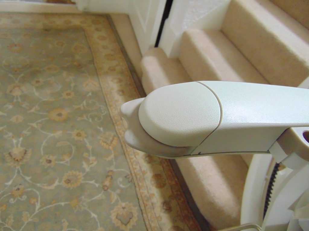 stairlift arm rest directional controls