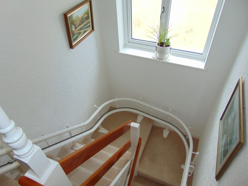 Halton Signature Curved Stairlift Track
