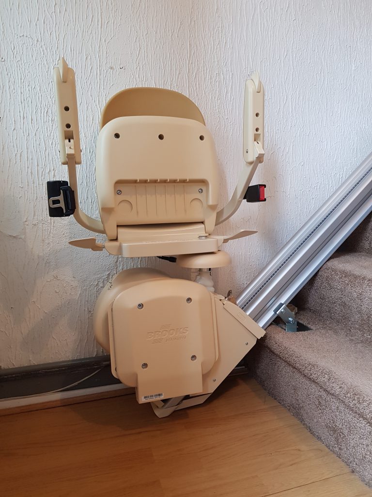 Halton Stairlifts Compact Stairlifts Folded