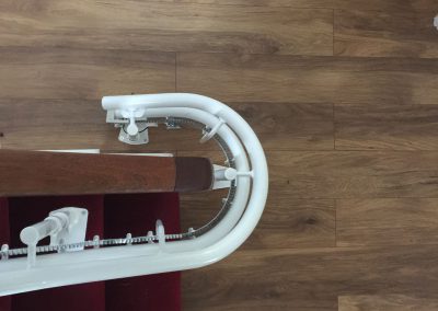 Stannah Curved Stairlift Track