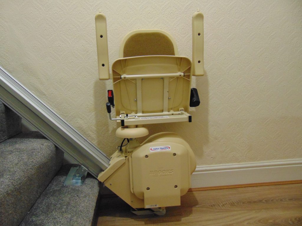 Brooks Budget Straight Stair LIfts 120 Front View