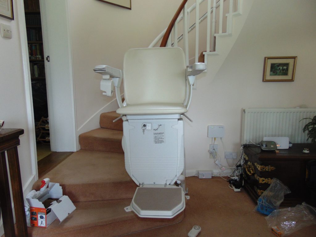 Halton Signature Curved Stairlifts Fitting Process