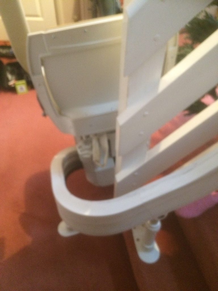 Acorn 180 T565 Curved Stairlift Rail