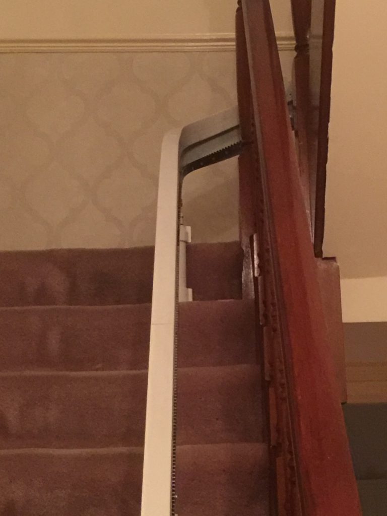Acorn Curved Stairlift For Curved Staircases Rail