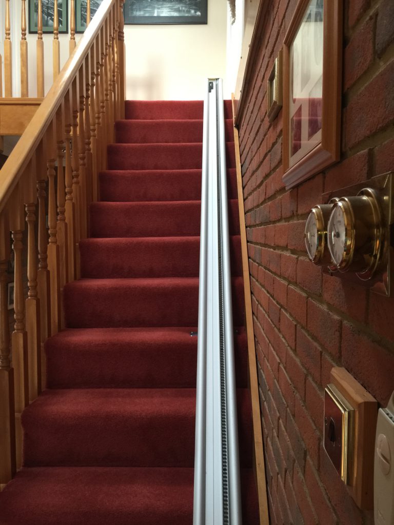 Acorn Stairlift Straight Stairlift Track
