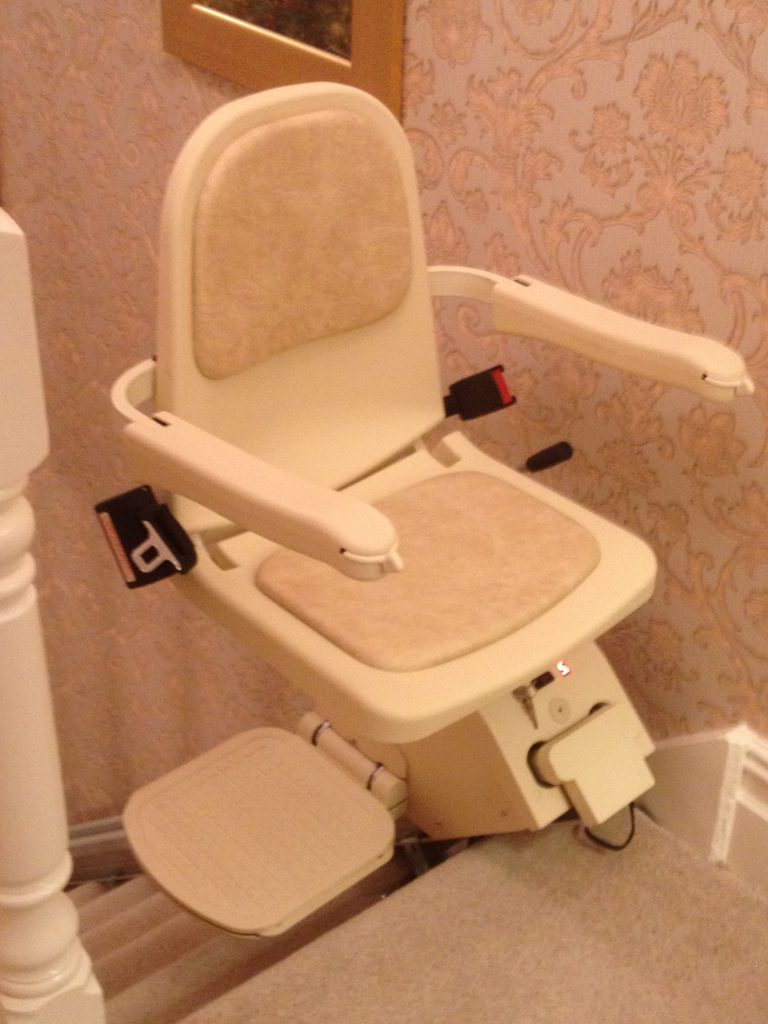 Brooks Straight Stairlift Chairlift Swiveled
