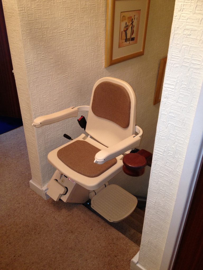 Halton Budget Straight Stairlift Swiveled