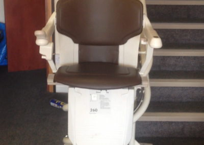 Halton Curved Reconditioned Stairlifts For Curved Stairs