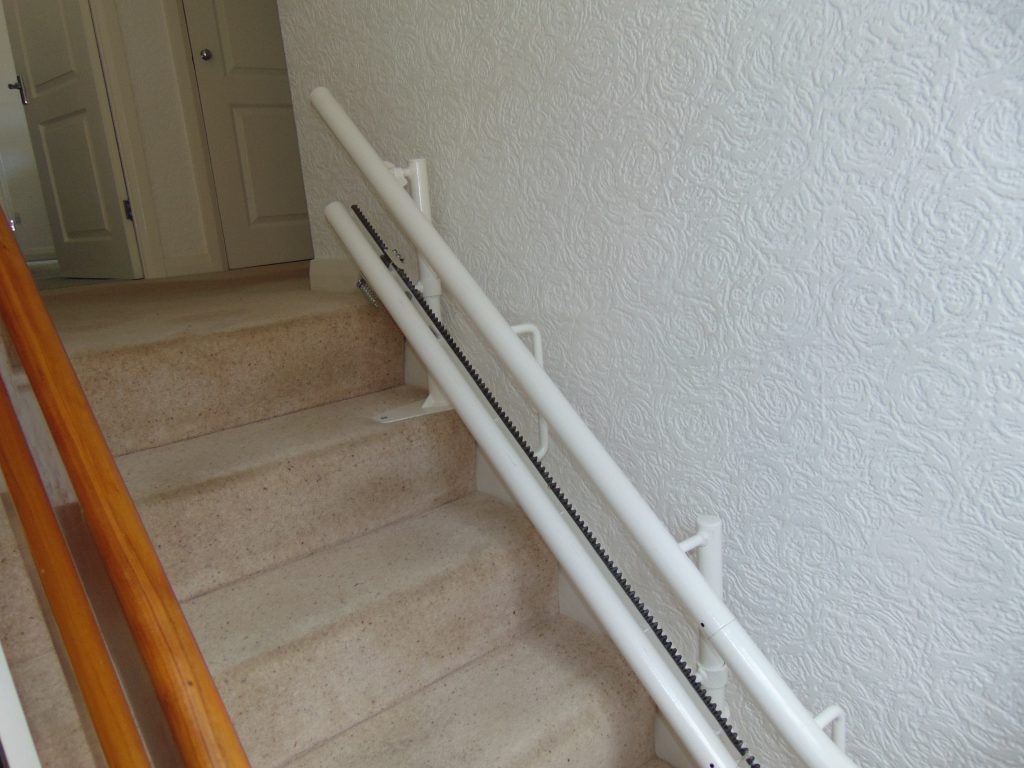 Halton Signature Curved Stairlift Track