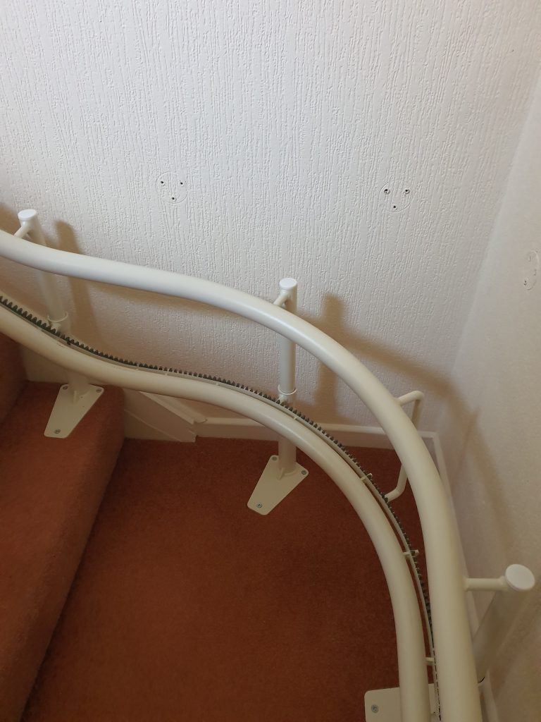 Halton Signature Curved Stairlift Track