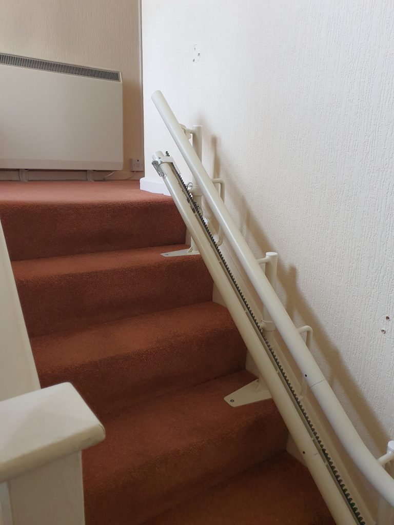 Halton Signature Curved Stairlift Track