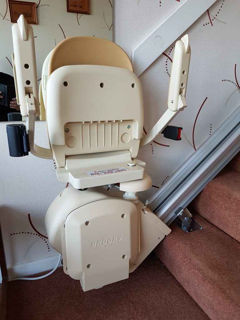 Halton Stairlifts Compact Stairlifts Folded