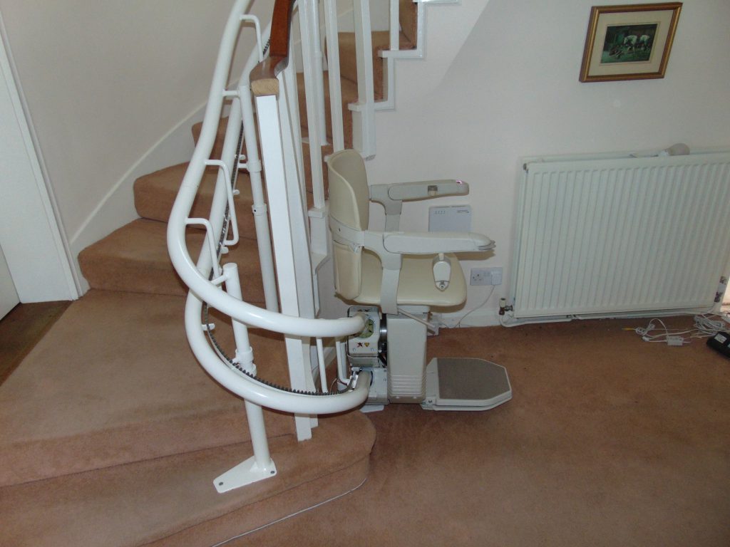 Halton Stairlifts Spiral Curved Stairlifts