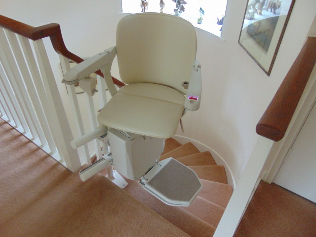 Halton Stairlifts Spiral Curved Stairlifts Swiveled