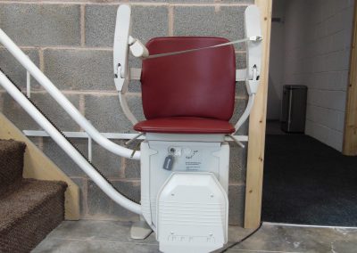 Halton Stairlifts Workshop Curved Stairlift