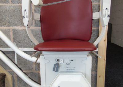 Halton Stairlifts Workshop Curved Stairlift