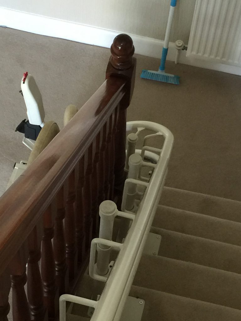 Platinum Ultimate Curved Stairlift Rail