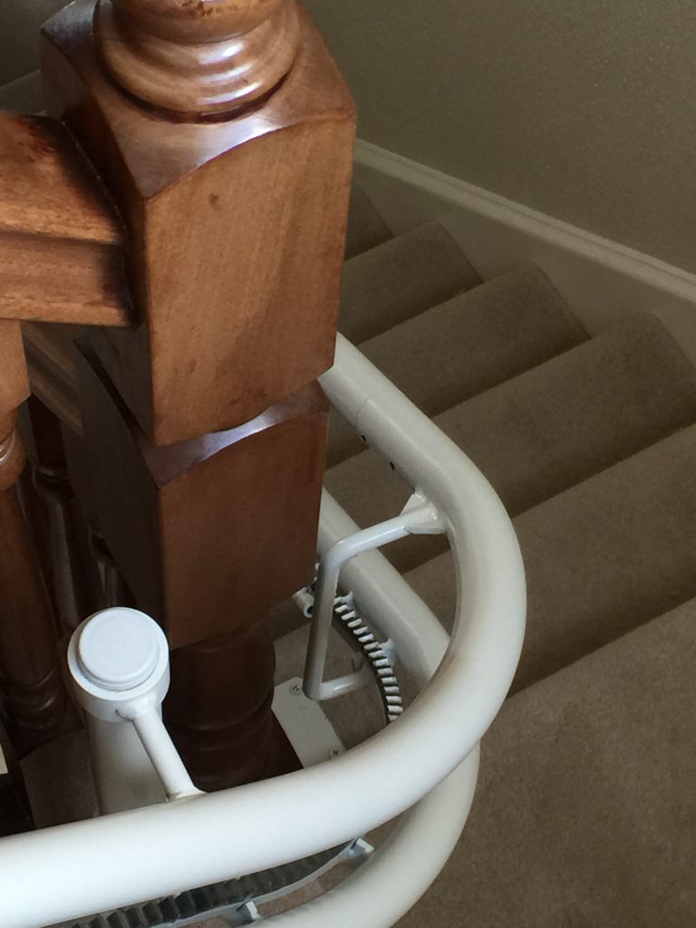 Platinum Ultimate Curved Stairlift Rail