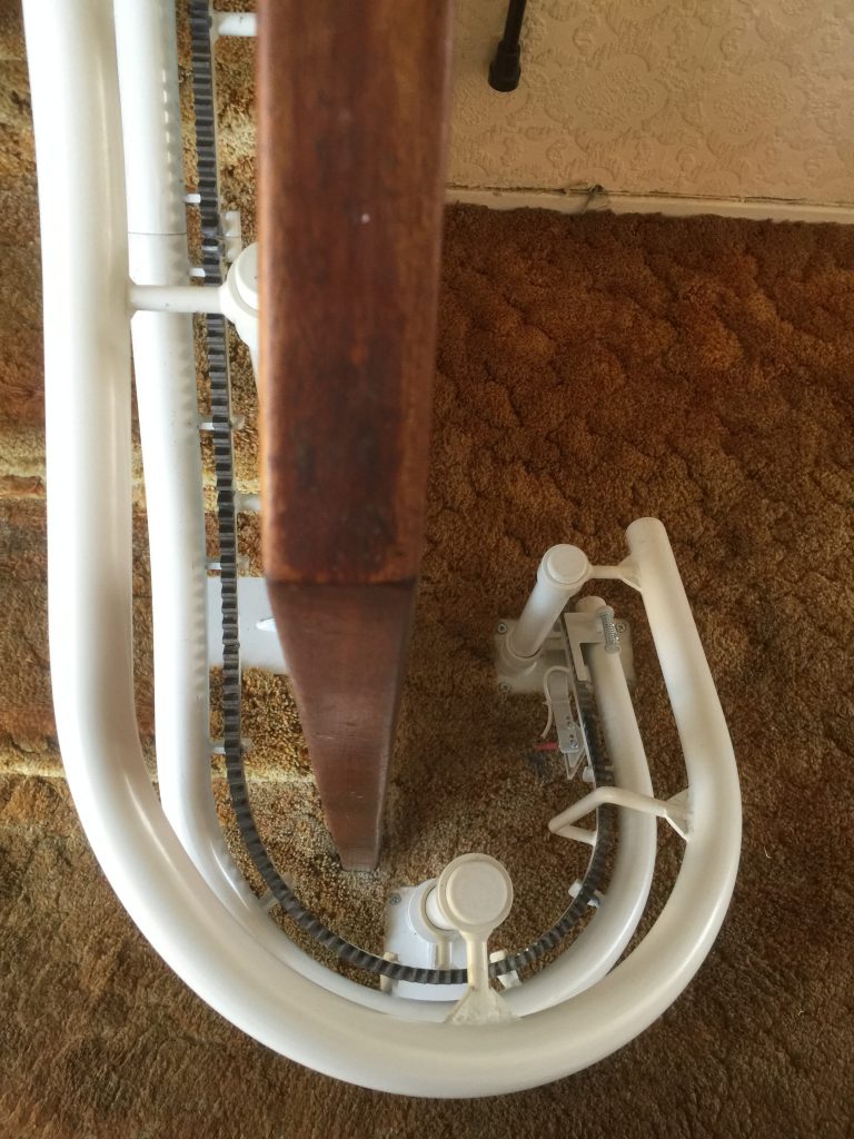 Platinum Ultimate Curved Stairlift Rail
