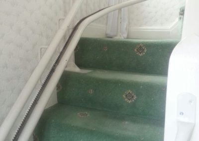 Stannah Curved Stairlift Track