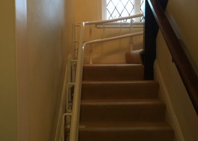 Stannah Curved Stairlift Track