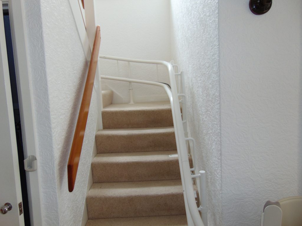Stannah Sienna Curved Stairlift Chairlift Double Rail Track