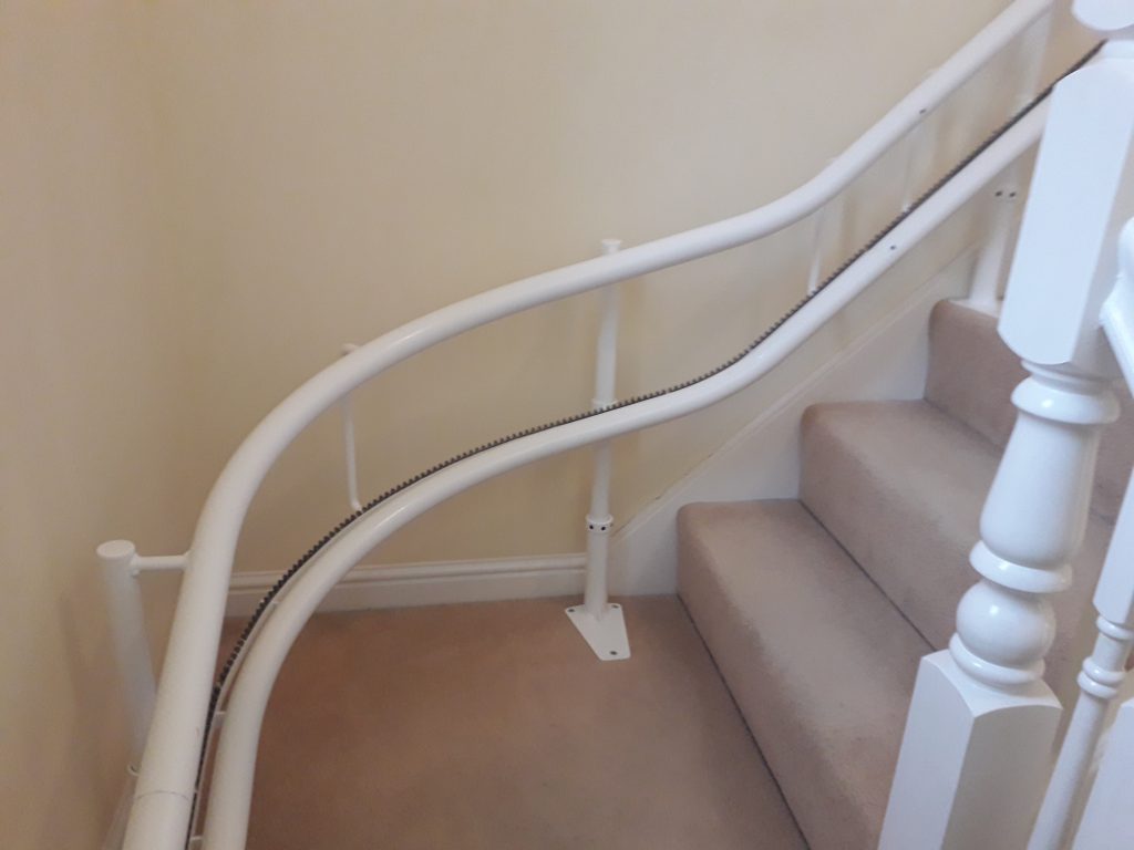 Stannah Starla Curved Starlift Track