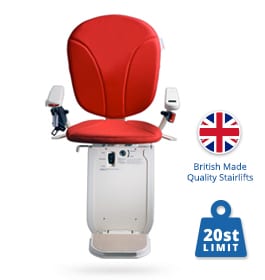 New Brooks Slimline Curved Stairlifts | Halton Stairlifts