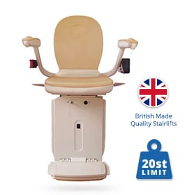 Reconditioned Brooks Curved Stairlifts | Halton Stairlifts