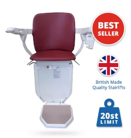 Reconditioned Brooks Curved Stairlifts | Halton Stairlifts