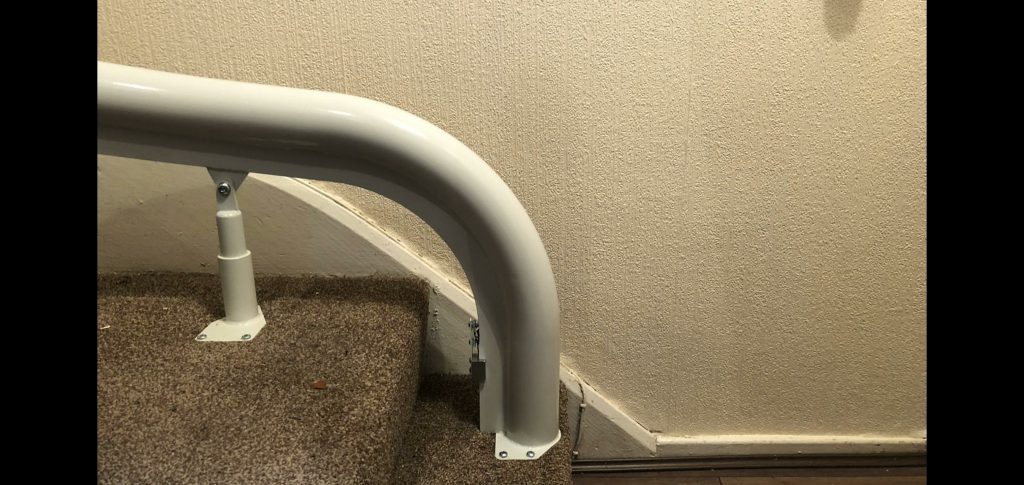 Platinum Ultimate Curved Stairlift Rail