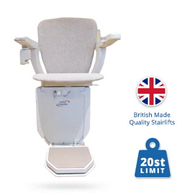 New Brooks Slimline Curved Stairlifts | Halton Stairlifts