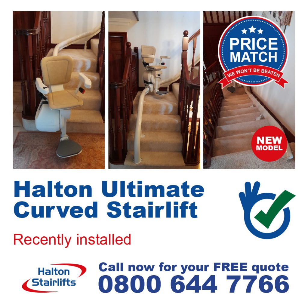 HS Ultimate Curved Stairlift