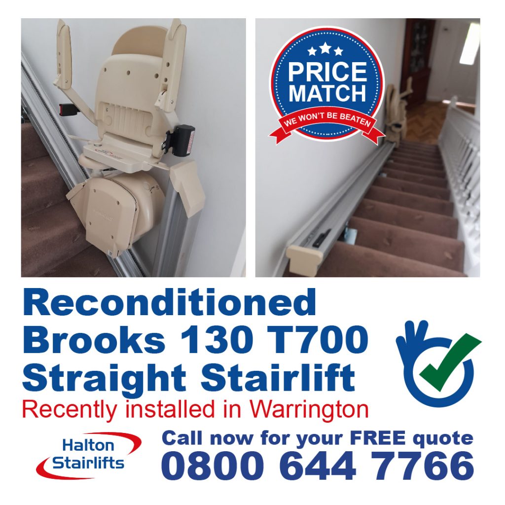 Reconditioned Brooks 130 T700 Powered Hinge Auto Rail Fully Installed In Warrington-01
