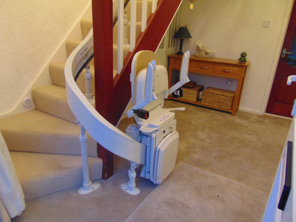 Acorn Brooks Curve Internal Stair Chair Lift