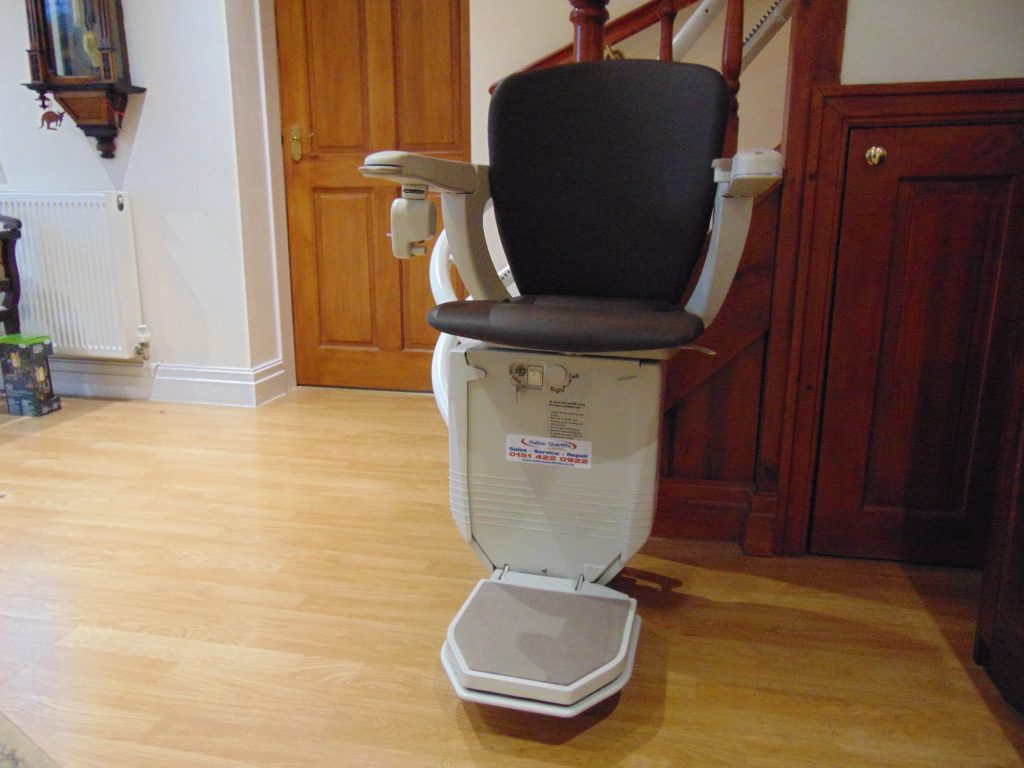 Bespoke BS101 Curved Halton Stairlifts