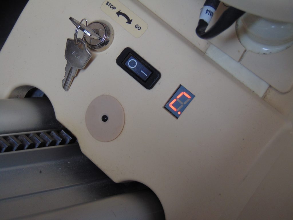 Halton Fault Stairlift Diagnostic Display
