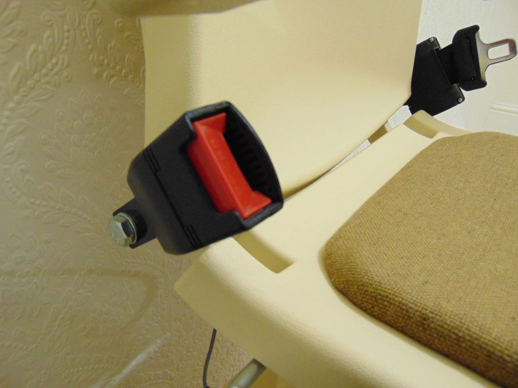 Brooks Stairlifts Used Seat Belt Buckle