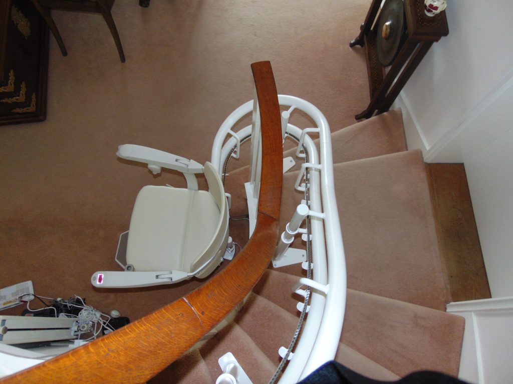 Halton Signature Spiral Curved Stair Lift Chairlifts