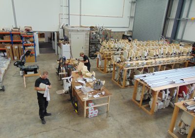Halton Stairlifts Engineers Workshop WareHouse
