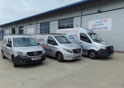 Halton Stairlifts Fleet Vehicle Sizes How Much Does a Stair lIft Cost In The UK 1