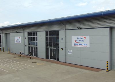 Halton Stairlifts Head Offices Curved Stairlifts