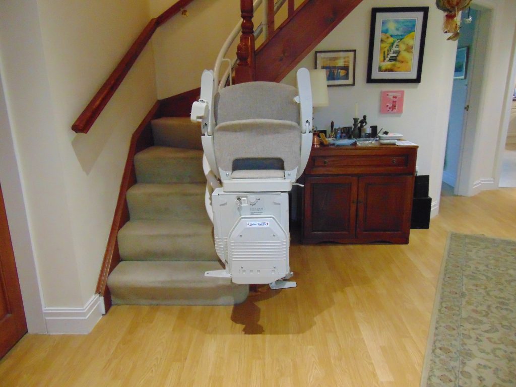 Halton Stairlifts Signature Plus Internal Wrap Start Track
