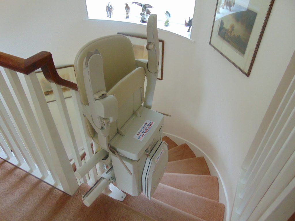 Halton Stairlifts Swivel Seat Powered Swivel Turning Chair