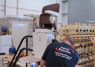 Halton Stairlifts Workshop Engineer Stair Lift Batteries