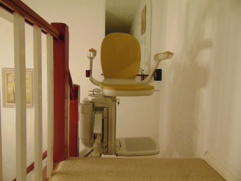 Halton Style Curved Stairlift Swivel Seat