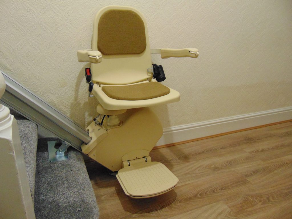 Reconditioned Budget Stair Lifts 120 Front View