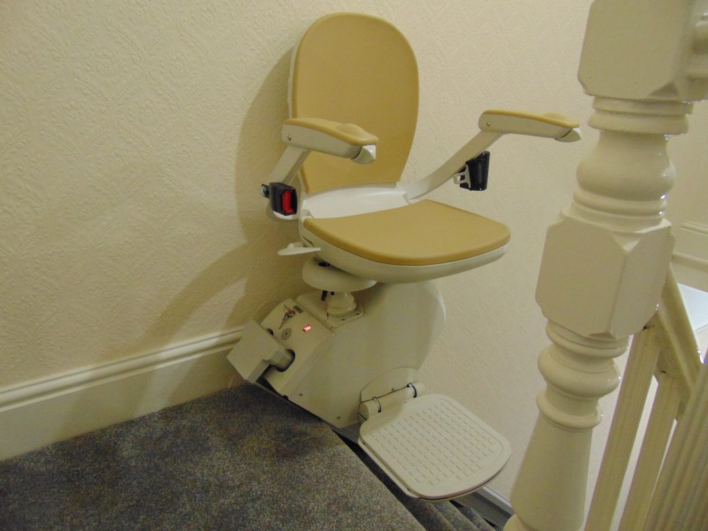 Refurbished Acorn 130 Slimline Stairlift Unfolded